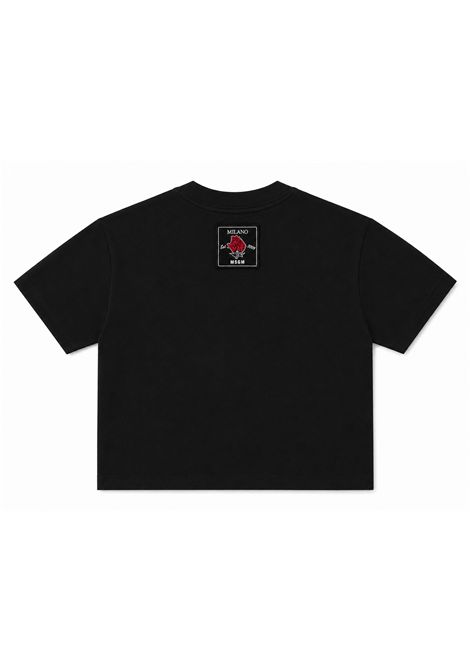 T-shirt con ricamo MSGM KIDS | F6MSJGTH067110